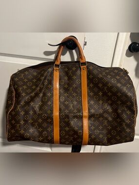 Louis Vuitton Malletier Monogram Keepall 55